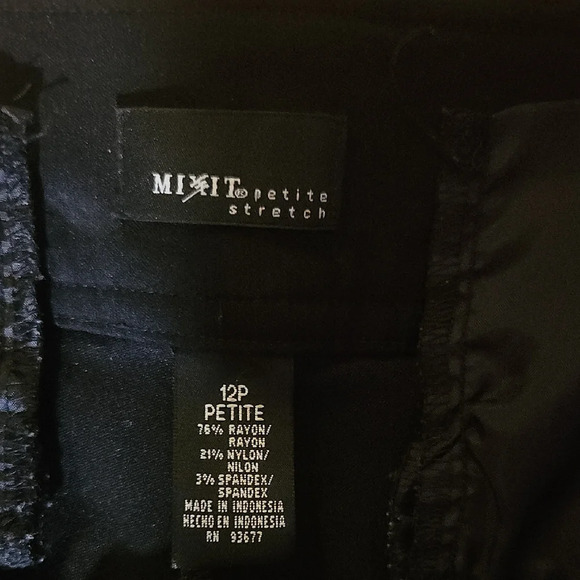 Mixit Black Boot Cut Pants - Picture 2 of 6